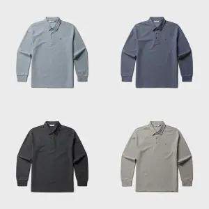 [올젠](대구신세계) 25F/W 신상품 와플조직 탄탄한 소재 긴팔 카라티셔츠 4종택1 ZBF3TT1202