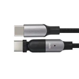 C타입 고속충전케이블 60W / 회전 꺽임 2미터