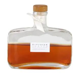 투명 디퓨져공병 500ml 유리 취미 인테리어 방향제/디퓨져/용기/예쁜/유리병/케이스/빈/공병/갈색/소형/빈