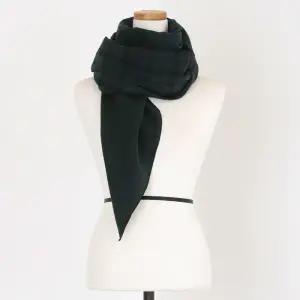 [샵앤]로아 국산 투톤 체크 솔리드 이중면 스카프 패션 머플러 PLC-WSC-0649-그린