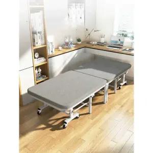 접이식 침대 캠핑 간이 바퀴 1인용 병원 폴딩 베드 접이식침대 - 60cm