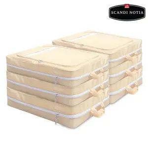 스칸디노티아 대용량 이불정리 압축 파우치 1+1구성(특대형 6개)