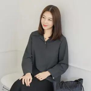 엄마옷 마담4060 하트실버버튼블라우스 데일리 중년여성 -ZBL2509081-