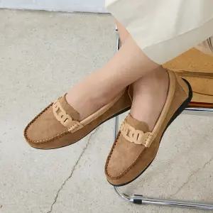 소가죽 누트 로퍼 4.5cm