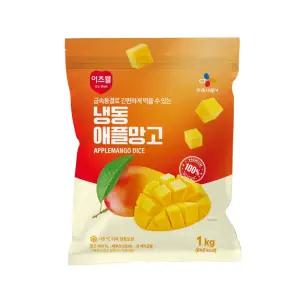 이츠웰 냉동 애플망고 다이스 1kg
