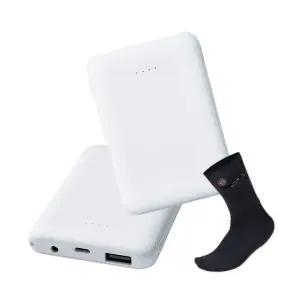 초경량, 고효율 ASUDE 애슈드 겨울 발열조끼 전용 보조배터리 USB 충전