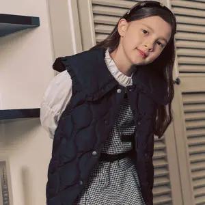 [롯데백화점]셀덴 빅카라 탈착 패딩 조끼 EDVW23W53