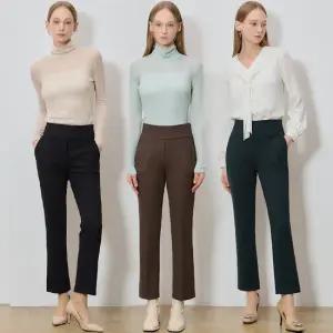 [GS단독] 3SET [르오트]  퍼펙트핏 크레오라 기모 본딩팬츠 3종세트