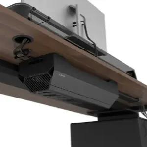 멀티탭 케이블 정리함 컴퓨터 책상용 깔끔한 전선정리 상자 다용도 수납함 모던 디자인 인테리어용 선정리함