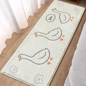 직사각형 러그 침대옆 좁은 감성 대형 후에 인테리어 스타일 아이방 침대옆러그 원룸 비가