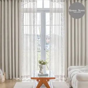 지나송 트리 암막커튼+코디커튼 풀세트 중형