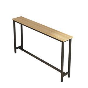 좁고 긴 테이블 침대 데스크 사이드 틈새 좁은폭 바 옵션01/80x15x75cm 한뼘 발코니 탁자 책상 슬림