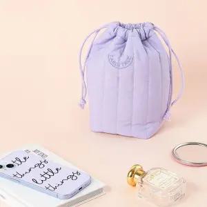 테이블토크 패딩 스트링 파우치여행용치 가방정리치 천치 화장품치 조리개치 예쁜치 누빔치 파우치 소품치