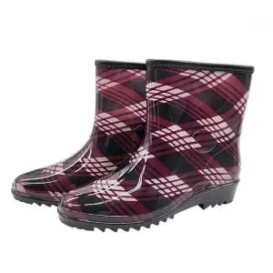 슈마켓 여자용 체크 단장화 230mm