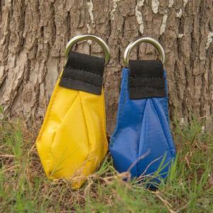 등반 로프 던지기 가방 휴대용 바위 나무 2 Blue 장비 야외