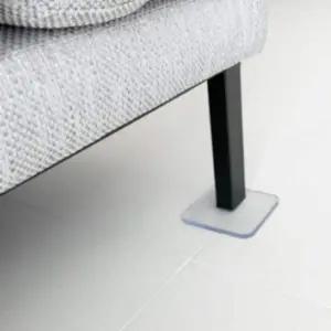 폴리카보네이트 투명 쇼파 테이블 가구 받침대 4P 가구받침대