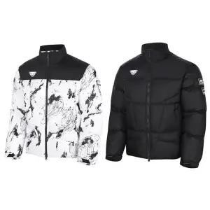 다이나핏 남성 스폰서 로고 푸퍼 덕 다운 자켓 YMW24513