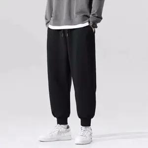 베이직 남녀공용 히트가드 기모 안감 밴딩 일자 조거 팬츠 데일리 심플 겨울 방한 보온 바지