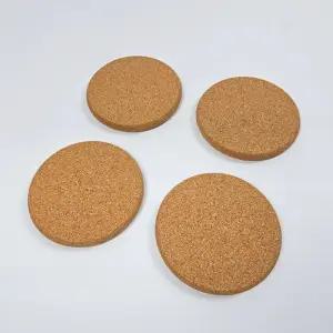 코르크 티코스터 플랫 빈티지 머그컵 디저트카페 컵홀더 받침대 컵받침