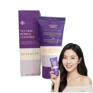 3일애 리턴10 티트리 버블클렌징 약산성 거품클렌징 100ml