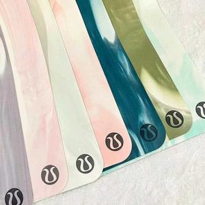 매트 요가 테스 스트랩 스카이블루 고무 천연 5mm 1x1mm 라이트웨이트