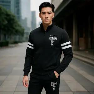 남성 기모 트레이닝복 상하의세트 두줄라인 겨울운동복 따뜻한 츄리닝 남자 데일리룩