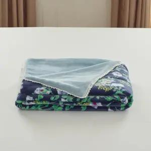 [롯데백화점]박홍근홈패션 부드러운 밍크극세사 담요 1장 150X200cm (NAVY)