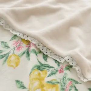 [롯데백화점]박홍근홈패션 부드러운 밍크극세사 담요 1장 150X200cm (LIME)