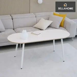 [벨라홈] LPM 낮은식탁 소파테이블(타원형) 1500x600(CN9905)