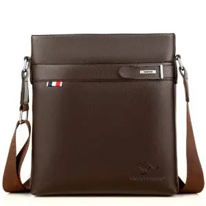 남성 가죽 크로스백 캐주얼 데일리 남성 직장인 메신저백 가벼운 숄더백 가방
