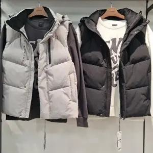 [셀러허브 1]리트머스 HC34 남녀공용 후드 탈부착 스포츠형 베스트 공용 패딩 조끼,  공용 파카 조끼 LP4J