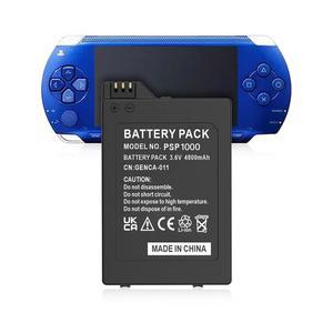 PSP1000 배터리, (2025년 신버전) 4800mAh 초고용량 리튬 이온 교체용 소니 PSP 1000 PSP-110 콘솔용 배터리
