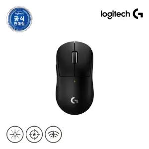 [Npay]로지텍코리아 공식 G PRO X SUPERLIGHT 2c 무선 게이밍 마우스 블랙