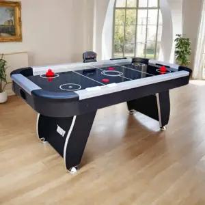 에어 하키게임 대형 오락 6피트 블랙 보드게임 채점) 실내 펜션 (전자 수동 파티룸