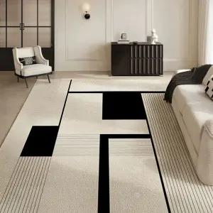 거실대형카페트 거실 패드 러그 라이트 패턴 대형 북유럽