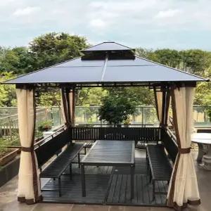 지붕 테이블 벤치 야외 평상 마루 펜션 파라솔 마당 정원 카페