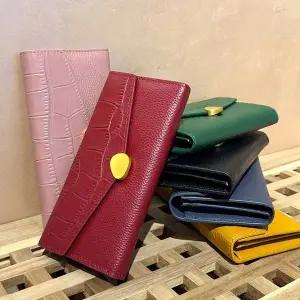 소가죽 여성 장지갑 데일리 지갑 악어무늬 데이트