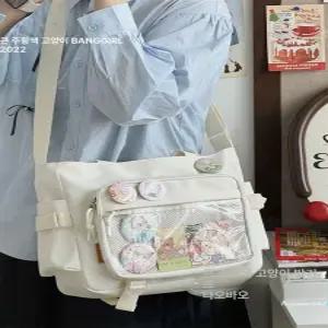 이타백 덕질 데코백 숄더백 덕질가방 인형 투명 크로스백