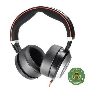 Jabra Evolve 80 UC  MS 헤드폰 쿠션 컵 이어 패드 CoverJAS 용 2Pcs 교체