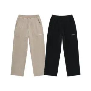 2025 FW 내셔널지오그래픽 소재변형 세미루즈 스트레이트 팬츠 N254UPT070