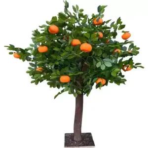 인조 귤나무 인테리어 장식품 인조목 카페 오렌지나무 가짜 나무 오렌지 감귤 실내조경 모형