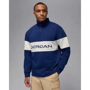 [나이키] 조던 스포츠 남성 드라이 핏 쿼터집 골프 탑 HF9919-492 블루 보이드