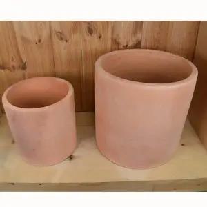 [셀러에이드]모던레시피 수제 빈티지 테라코타 토분 실린더형 30x30cm