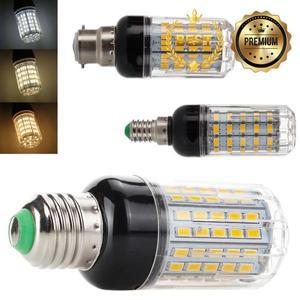 스마트 LED 전구 및 튜브 밝기 LED 옥수수 전구 E27 E14 B22 AC 110V 7W - 35W 테이블 책상 램프 스포트라
