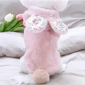 플리스 페이크퍼 조끼 겨울 강아지티셔츠 동물병원