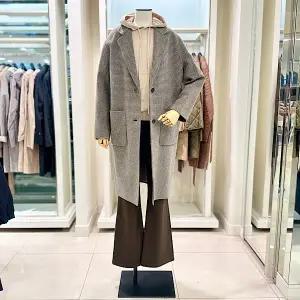 [대구백화점] [올앤선드리]울 블랜드 체크 코트(A4WAH881)