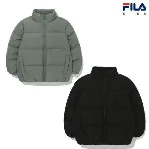 [휠라키즈](신세계 사우스시티)[59%할인] 25FW신상 휠라키즈 덕 화이버 숏패딩(FK259DJ07X 001)