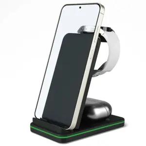 갤럭시3in1충전기 맥세이프 고속무선충전기 블랙