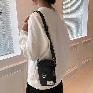 가벼운 3포켓 핸드폰백 초미니백 크로스백 옆으로매는가방 여성