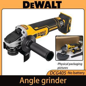 DEWALT DCG405N 20V 브러시리스 무선 앵글 그라인더 절단기 충전식 휴대용 폴리 셔 전동 공구 (베어 도구)